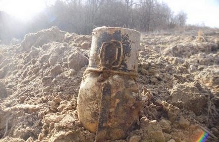 Військові трофеї, знайдені на розкопках