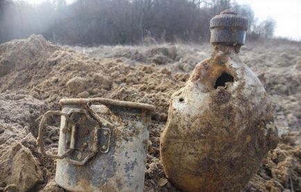 Військові трофеї, знайдені на розкопках