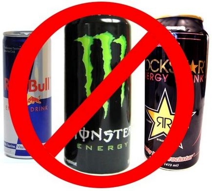 Шкода енергетичних напоїв - кольорова смерть в пляшці