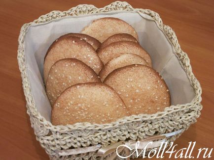 Хрустке печиво без масла, простий рецепт з фото
