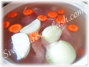 Холодець зі свинини і курки рецепт з фото, блог Світлани Барабаш