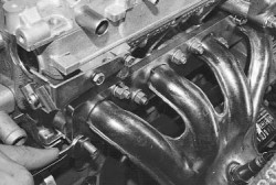 Заміна прокладки катколлектор - заміна ущільнень двигуна - автомобілі lada (ваз) - керівництво