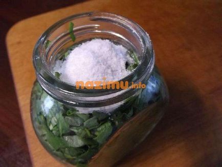 Sózása sóska - recept fotókkal otthon főzés