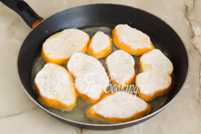 Fried squash - rețetă cu o fotografie