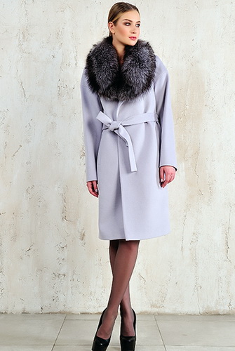 Зимові жіночі пальта з драпу з хутром модні фасони верхнього одягу для жінок