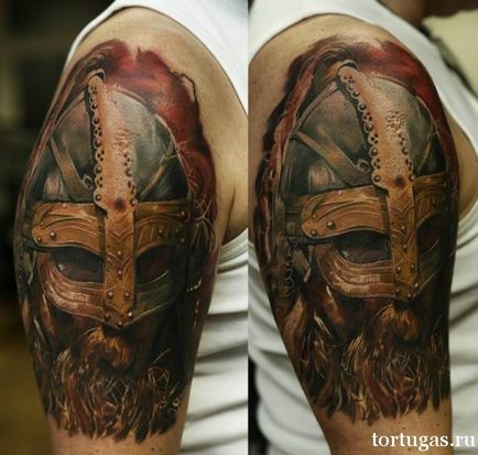 Înțeles tatuaj viking tatuaj reprezentând un Viking, Viking tatuaj, salon de tatuaj -