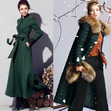 100 Photo Coats 2017 mit vegyek női zöld kabátot, kézitáska és tartozékok, és a sapka (nő) 100 Photo Coats 2017 mit vegyek női zöld kabátot, kézitáska és kiegészítők, valamint a kupak