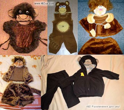 100 de idei pentru costumul de iarna pentru copii de o maimuta (foto)