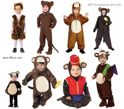 100 de idei pentru costumul de iarna pentru copii de o maimuta (foto)