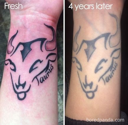 25 Фотографій, що показують, як змінюються татуювання з плином часу, умкра