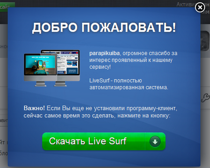 400 Vizitatori pentru câteva clicuri! Traficul și codul promoțional gratuit livesurf - primul blog altruist