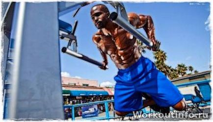 50 Віджимань на брусах - street workout - тренування з власною вагою