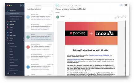 5 Кращих додатків для роботи з поштою на mac