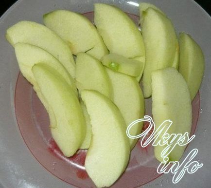 Adzsika almával a téli recept egy fotó