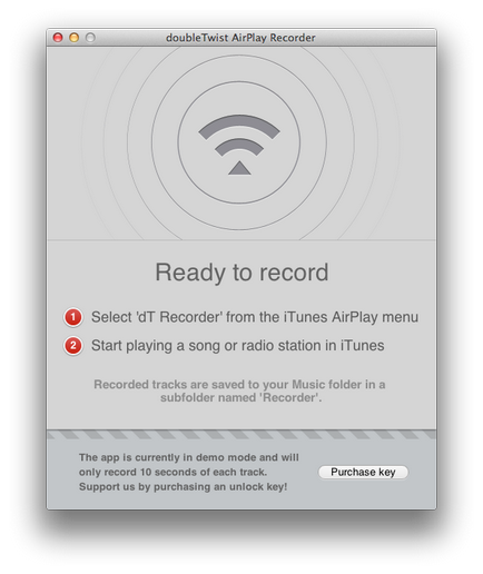 Airplay recorder допоможе записати треки з itunes radio