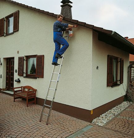 Alumínium létrák Krause és alyumet szakaszban a növény és a profil kerti gyártó, a legjobb