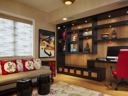 Stilul asiatic în interiorul chinezilor și apartamentelor japoneze (stil asiatic în interior) Stilul asiatic în interiorul designului apartamentului chinezesc și japonez