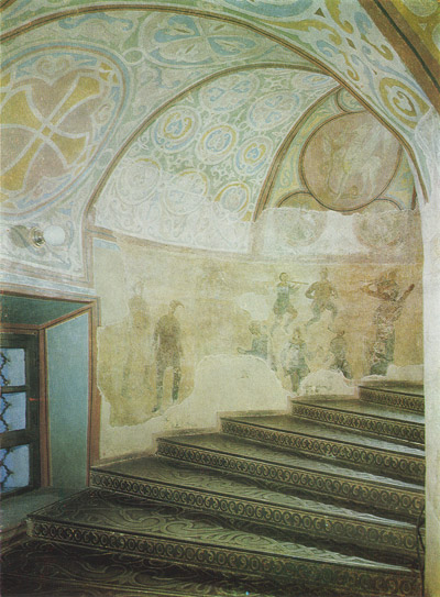 Tower of St. Sophia székesegyház freskók és falfestmények