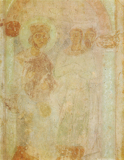 Вежі софійського собору фрески і настінні розписи