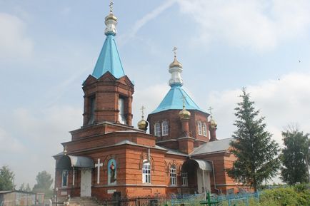 Biserica Epifanie din satul marei cartiere a bisericii Annenka Fatezhsky din eparhia Zheleznogorsk,