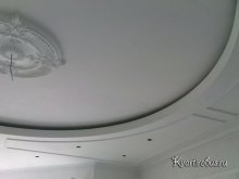 Mai degrabă pentru a termina un tavan într-un apartament (5 fotografii)