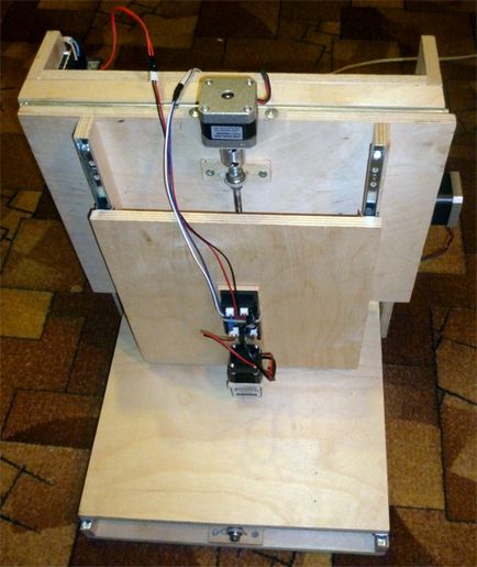 Cdu pe arduino, asamblarea unei mașini simple de gravat