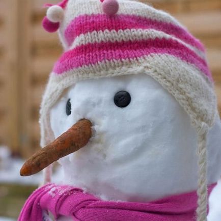 Ce un om de zăpadă simbolizat în trecut, imagini cognitive și interesante poze amuzante