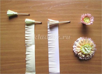 Flori în tehnica de quilling pentru începători