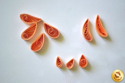 Comandă de flori quilling master clasa cu mâinile proprii cu fotografie