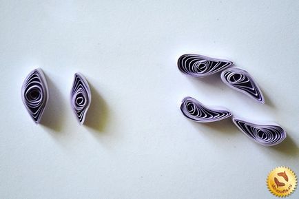 Comandă de flori quilling master clasa cu mâinile proprii cu fotografie