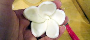Квітка з мастики - ніжна магнолія - ​​ексклюзивні тортики