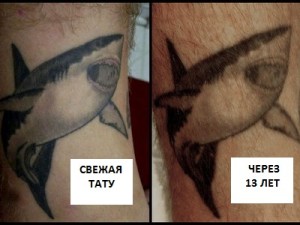 Deformarea tatuajului pe măsură ce tatuajul se schimbă odată cu schimbarea greutății corporale, a saloanelor de tatuaj