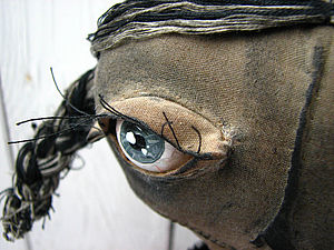 Робимо реалістичні очі тряпичной ляльці зі звичайної муки - ярмарок майстрів - ручна робота,