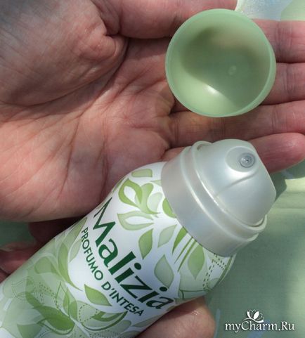 Dezodor Malizia zöld tea - vonatkozik bőrápolás - Malizia dezodor aeroszol zöld tea