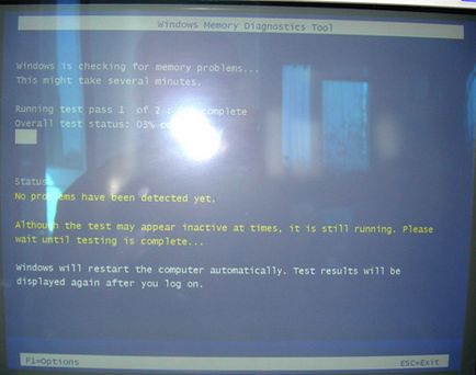 Diagnosztizálása memória problémák a Windows Vista
