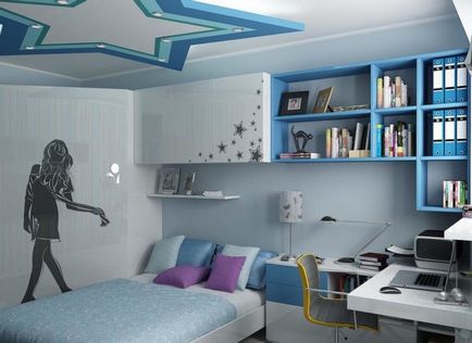 Proiectarea unui design de cameră pentru tineri pentru o fată sau un băiat