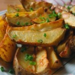 Home-made cartofi eidaho în cuptor - rețeta corectă cu o fotografie