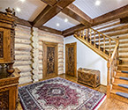 Будинок з колоди в традиціях українського дерев'яного зодчества, дерев'яна архітектура, журнал