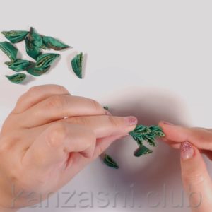 Pomul de Craciun Kanzashi - clasă de masterat cu instrucțiuni foto și video