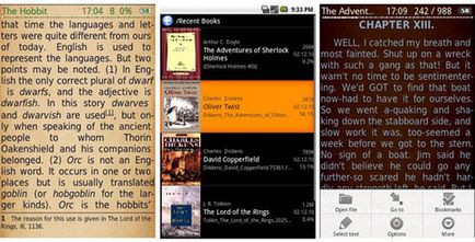 E-cititori o revizuire comparativă a cititorilor pentru Android