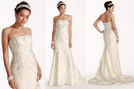 Divat esküvőszervező, hogyan kell kiválasztani a tökéletes esküvői ruha a szám típusát, a legjobb