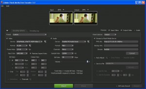 Flash encoder live media