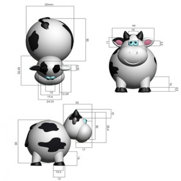 Cow Flash Drive pentru design individual - cumpărați în moscow en gros, promprime