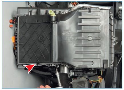 Ford Focus 2 încălzitor încălzitor radiator, carcasa încălzitorului, înlocuirea epuizării evaporatorului de aer condiționat