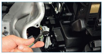 Ford Focus 2 încălzitor încălzitor radiator, carcasa încălzitorului, înlocuirea epuizării evaporatorului de aer condiționat