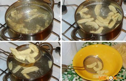 Gombóc származó túró - recept fotókkal, lépésről lépésre, hogyan kell főzni