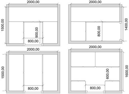 Dulap cu dimensiunile dulapului, sfaturi de specialiști