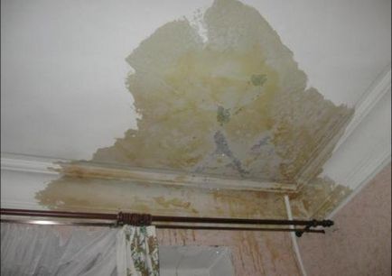 Hidroizolarea tavanului în apartament cu propriile mâini rapid și fiabil