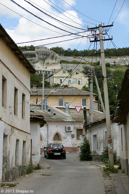 Város Bakhchisaraj Krím és a látványosságok