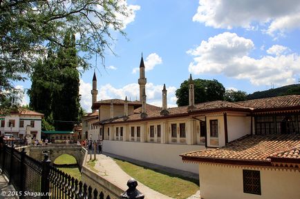 Város Bakhchisaraj Krím és a látványosságok